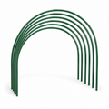 Lot de 6 arceaux de culture verts 80x60 cm