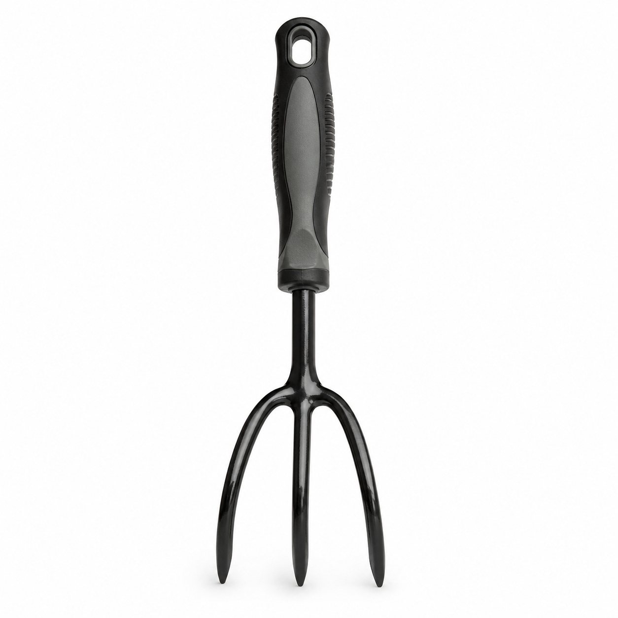 Griffe de jardin noire à trois dents 30 cm