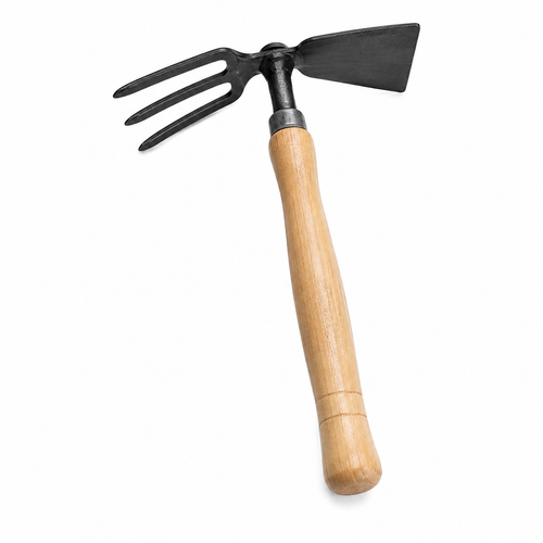 Binette double à main en acier carbone 34 cm