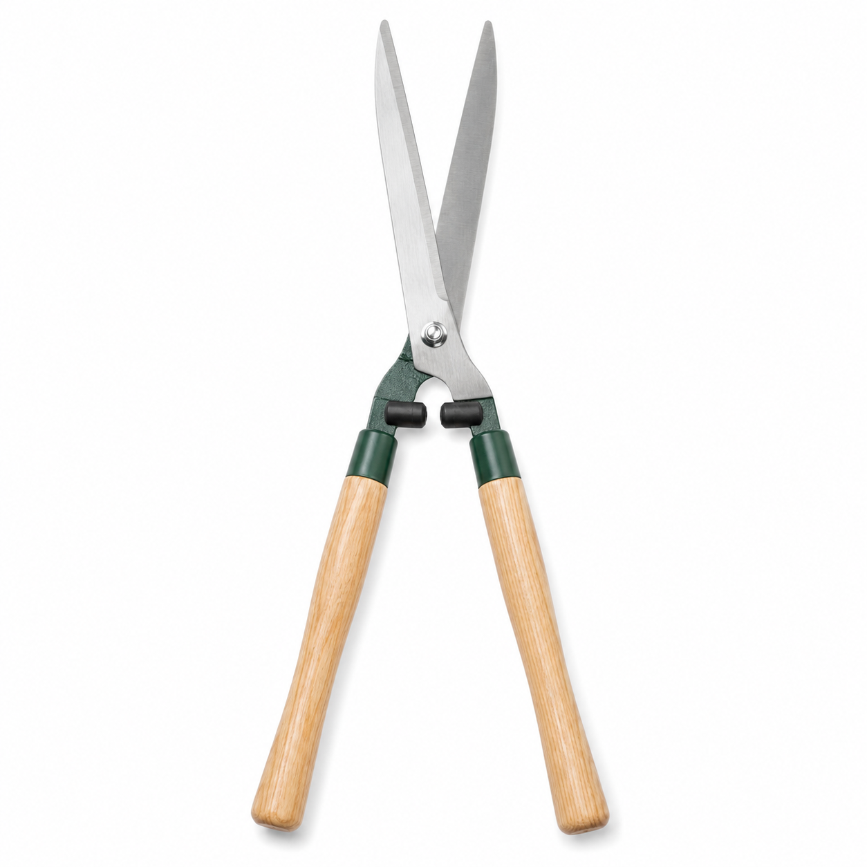Cisaille à haies manuelle en acier et bois 55 cm