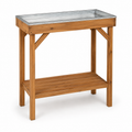 Table de rempotage en acacia naturel 78x38x86 cm