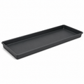 Plateau de récupération anthracite rectangulaire 60x20 cm